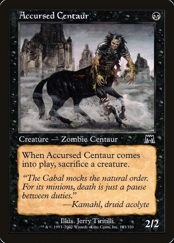 Accursed Centaur [ONS] (F)