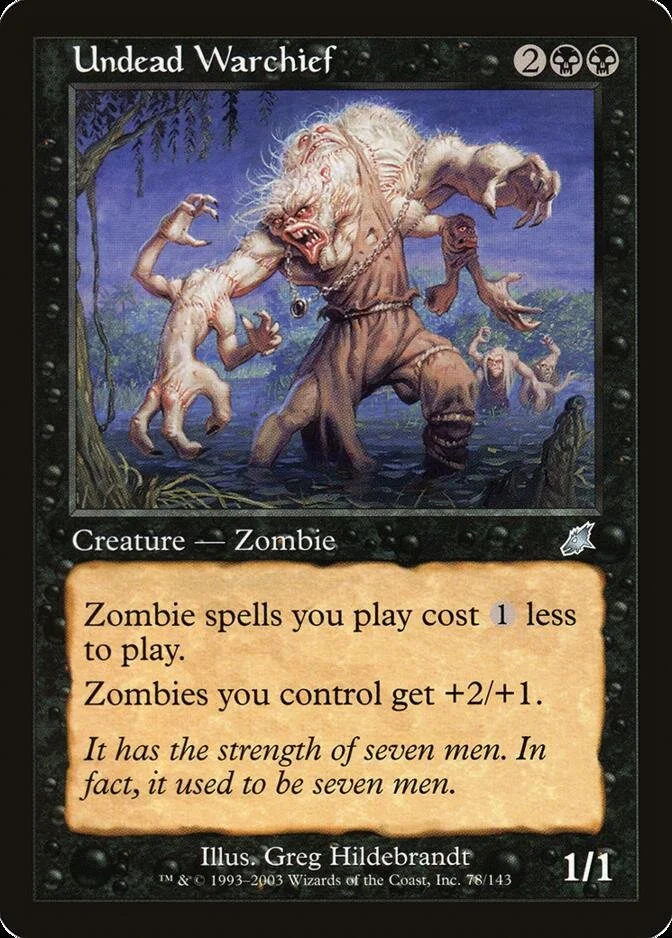Undead Warchief [SCG] (F)