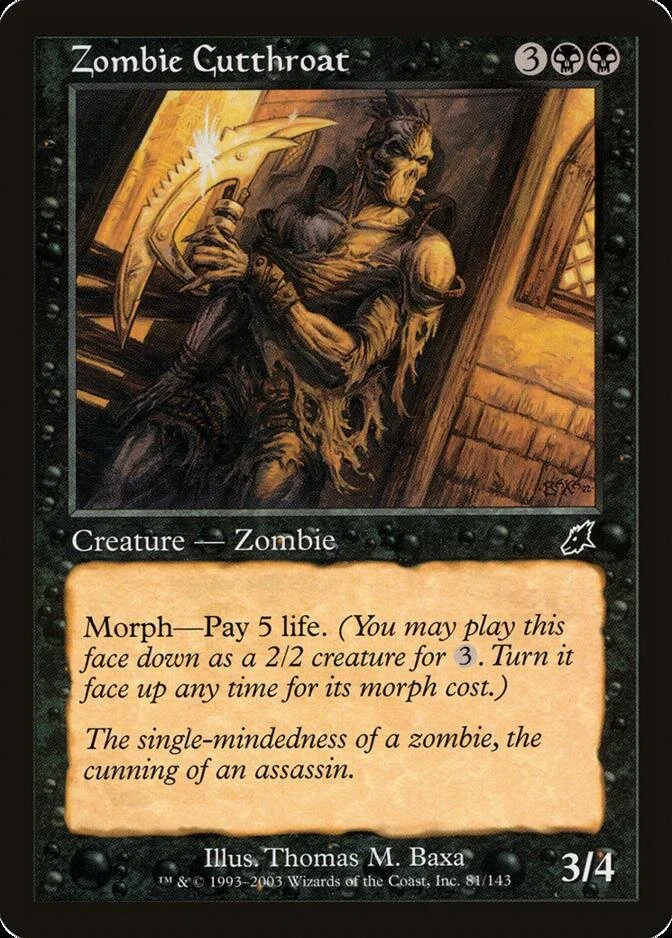 Zombie Cutthroat [SCG] (F)