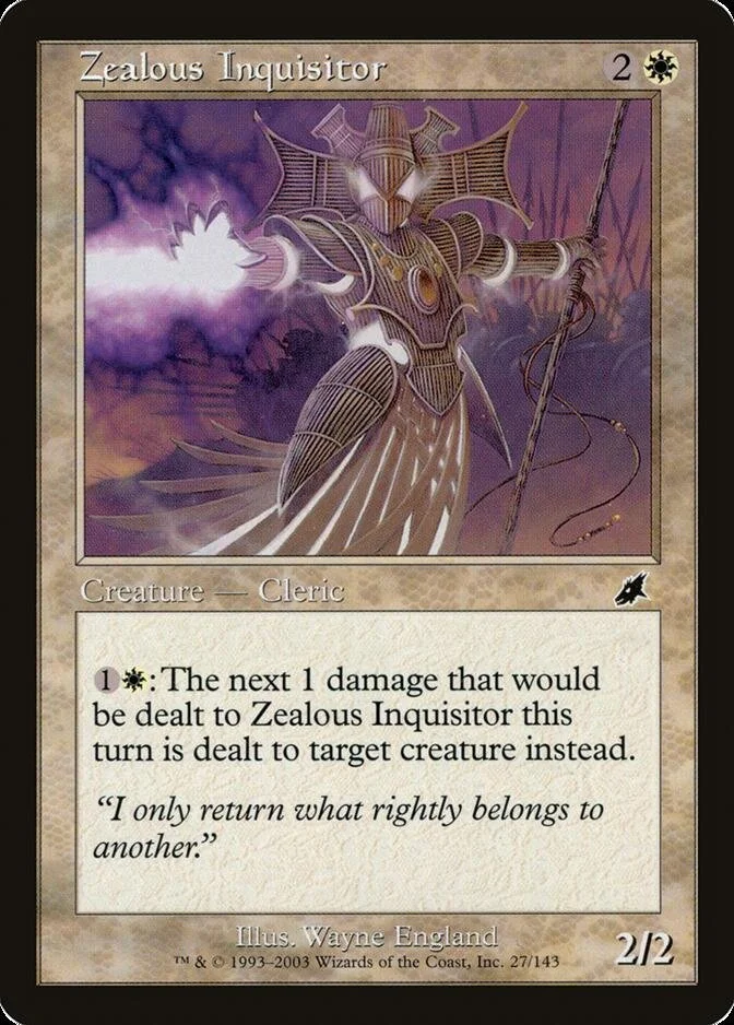 Zealous Inquisitor [SCG] (F)