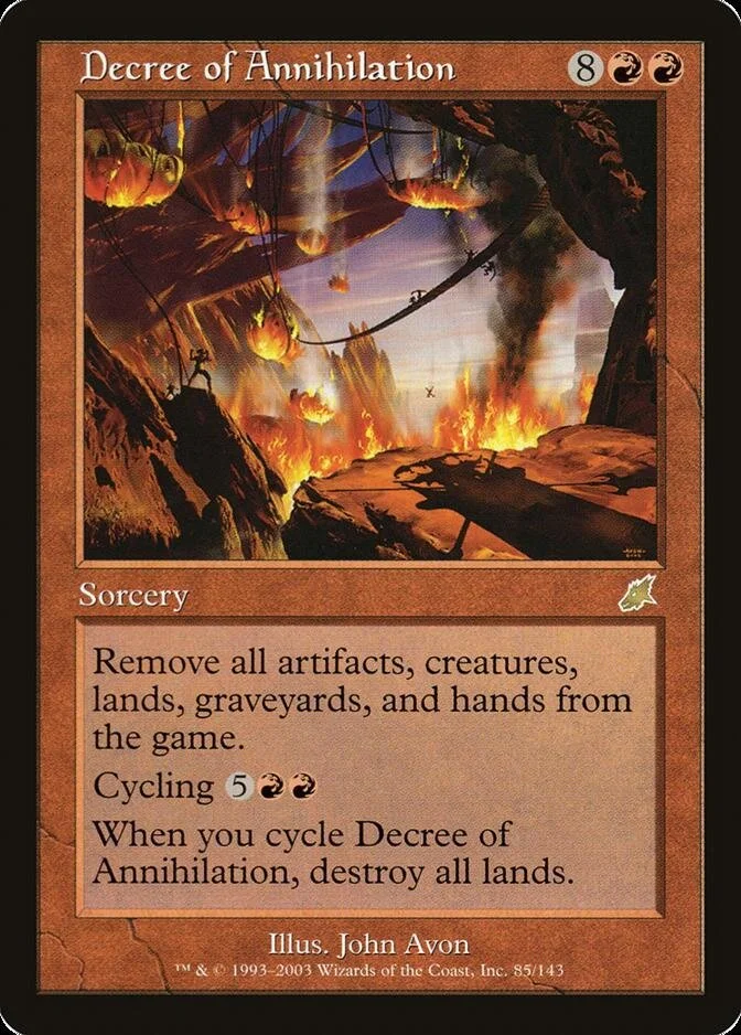 Decree of Annihilation [SCG] (F)