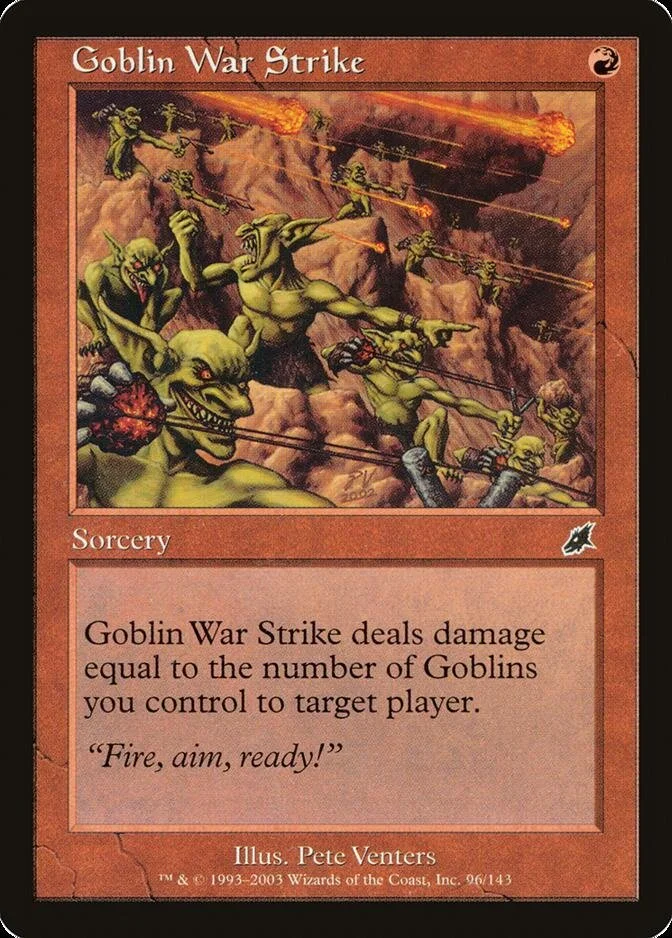 Goblin War Strike [SCG] (F)