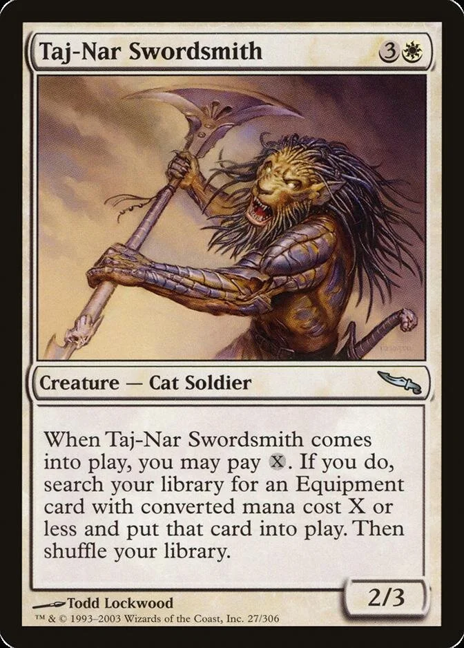 Taj-Nar Swordsmith [MRD] (F)