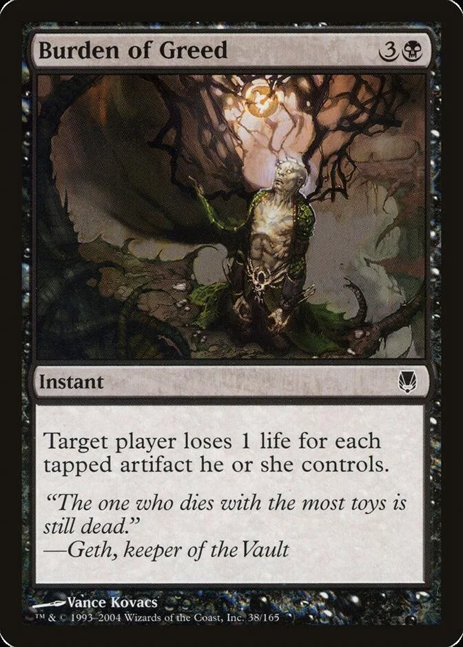 Burden of Greed [DST] (F)