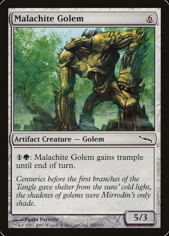Malachite Golem [MRD] (F)