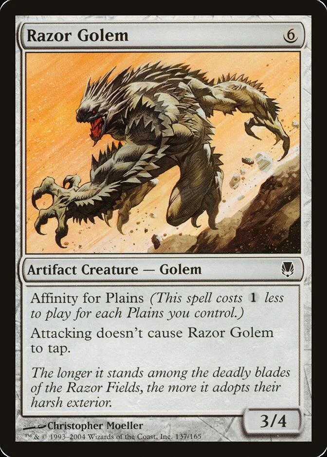Razor Golem [DST] (F)