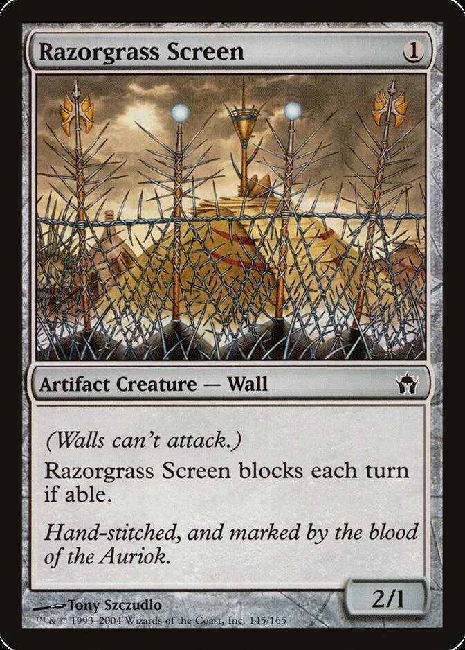 Razorgrass Screen [5DN] (F)