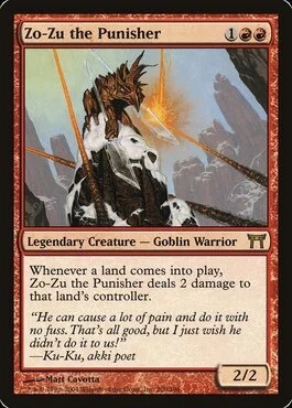 Zo-Zu the Punisher, Champions of Kamigawa (CHK) Price History