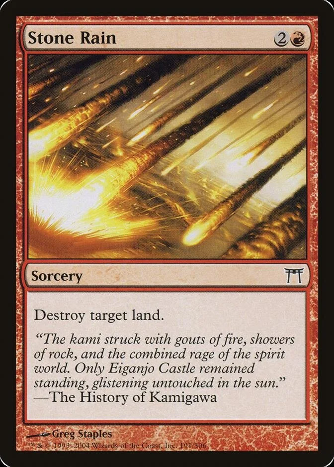 Stone Rain [CHK] (F)