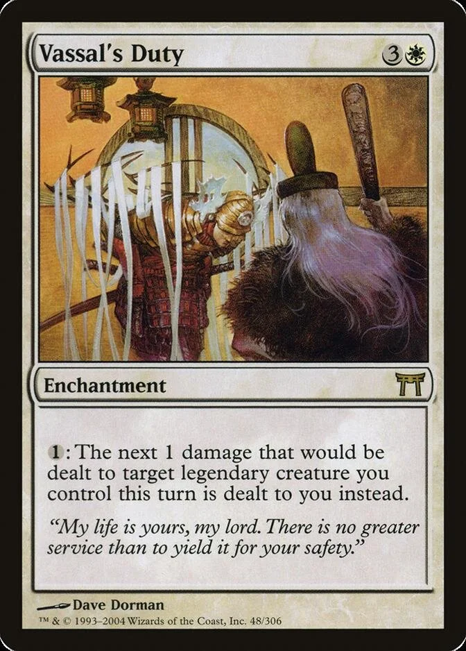 Vassal's Duty [CHK] (F)