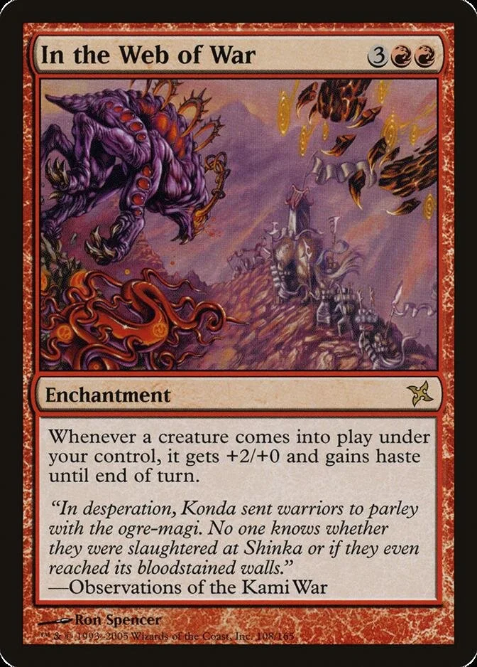 In the Web of War [BOK] (F)