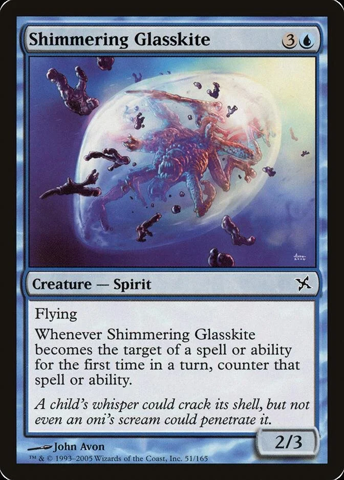 Shimmering Glasskite [BOK] (F)