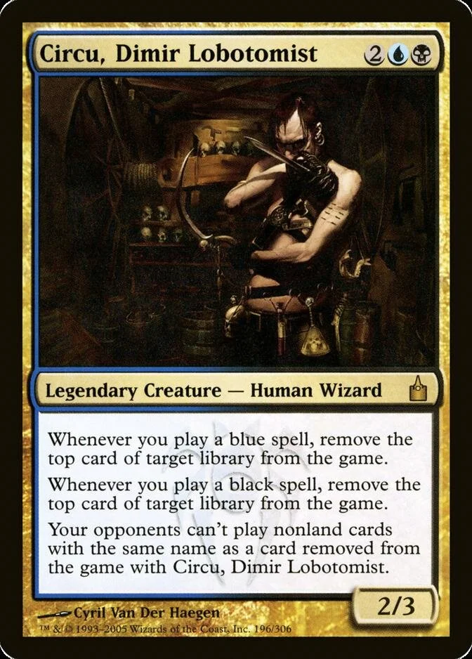 Circu, Dimir Lobotomist [RAV] (F)