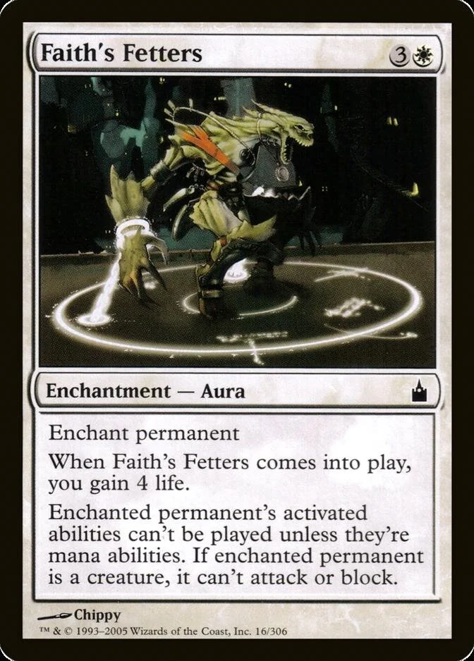 Faith's Fetters [RAV] (F)