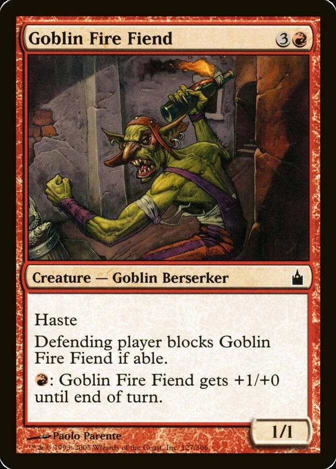 Goblin Fire Fiend [RAV] (F)