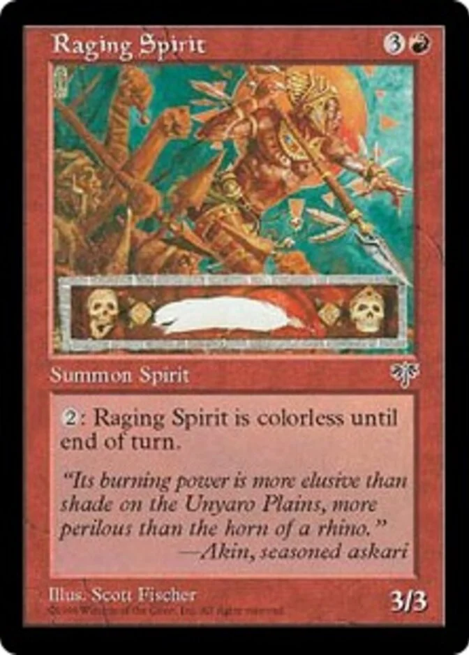 Raging Spirit [MI] (F)