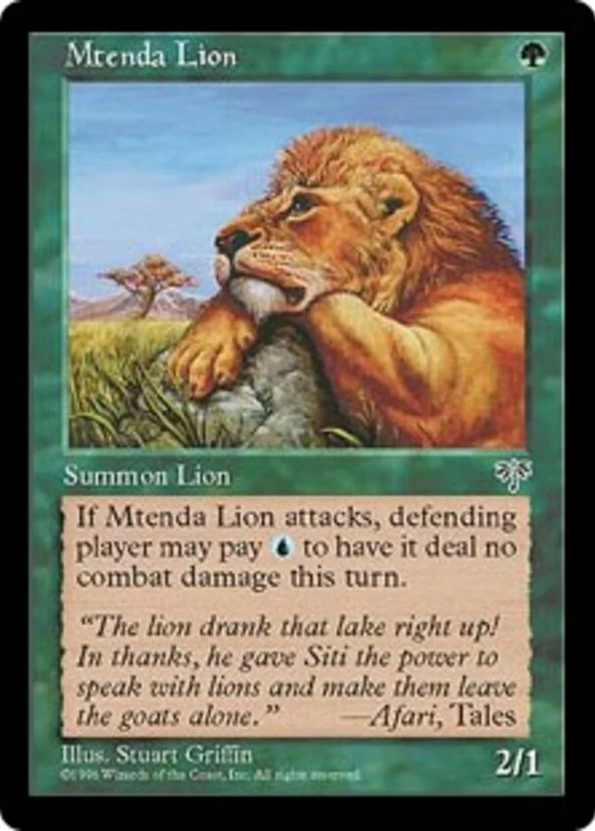 Mtenda Lion [MI] (F)