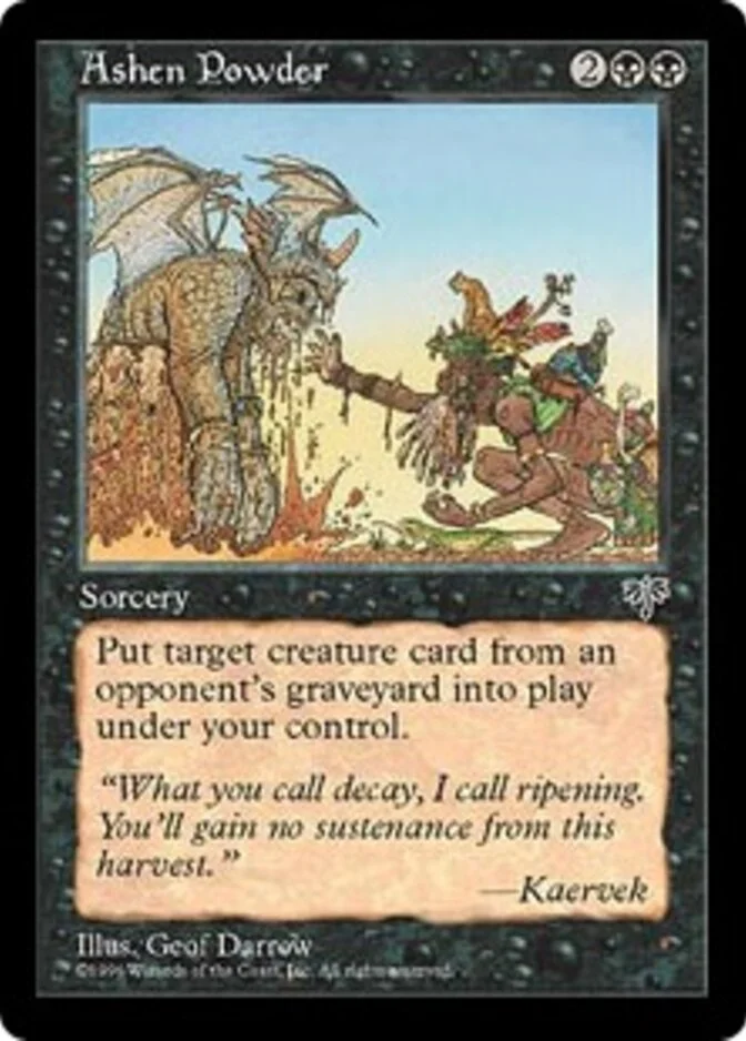 Ashen Powder [MI] (F)