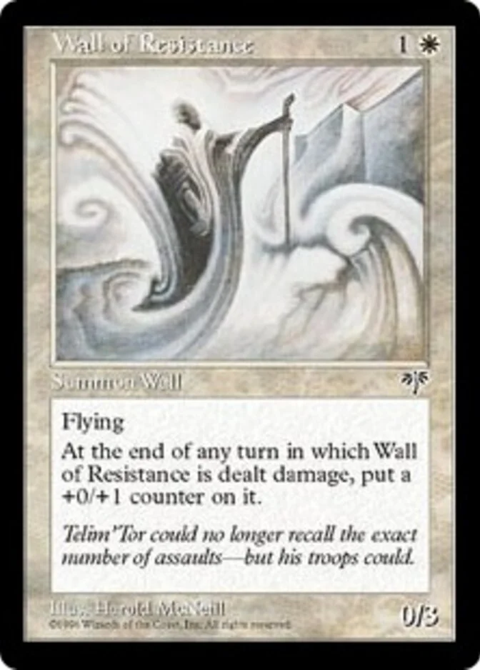 Wall of Resistance [MI] (F)
