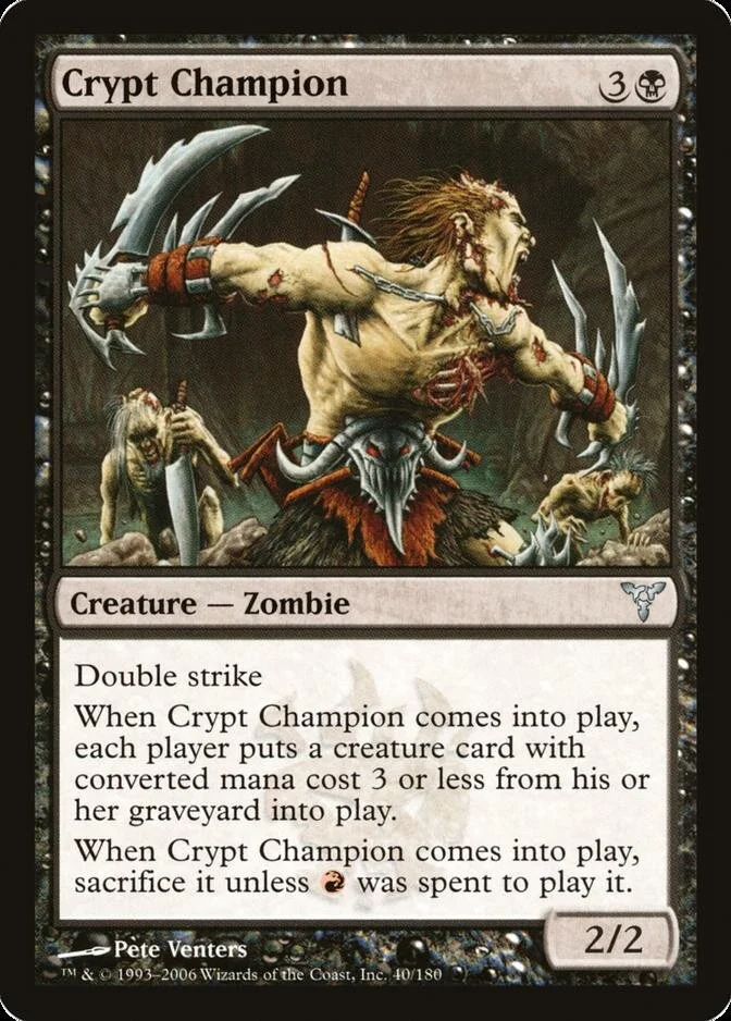 Crypt Champion [DIS] (F)