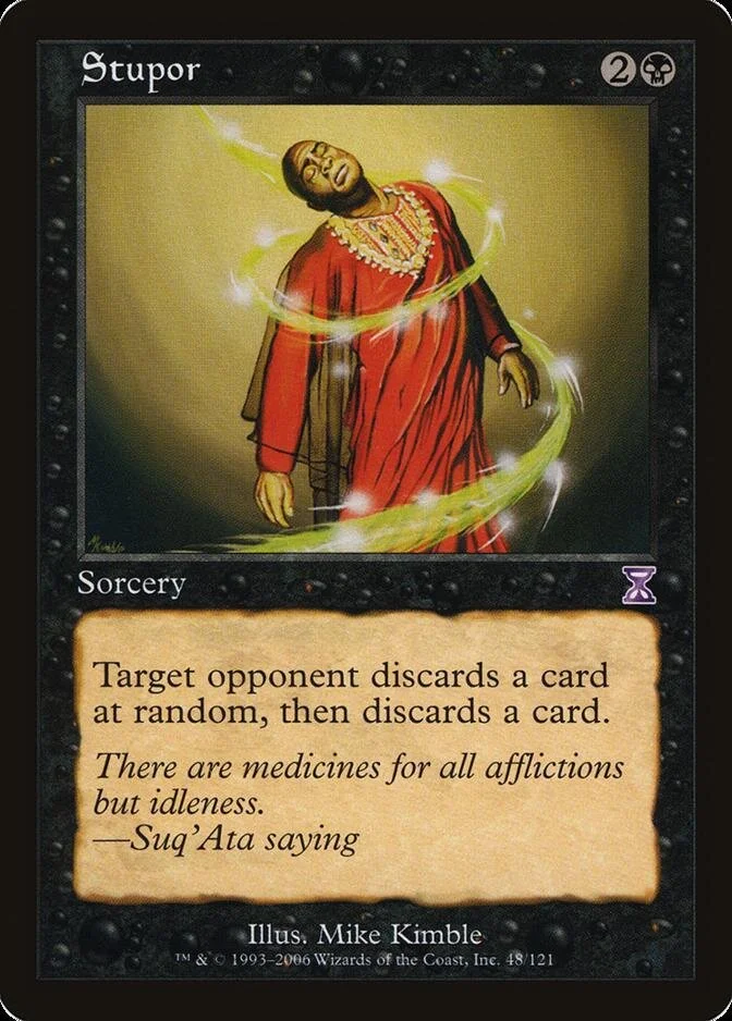 Stupor [TSB] (F)