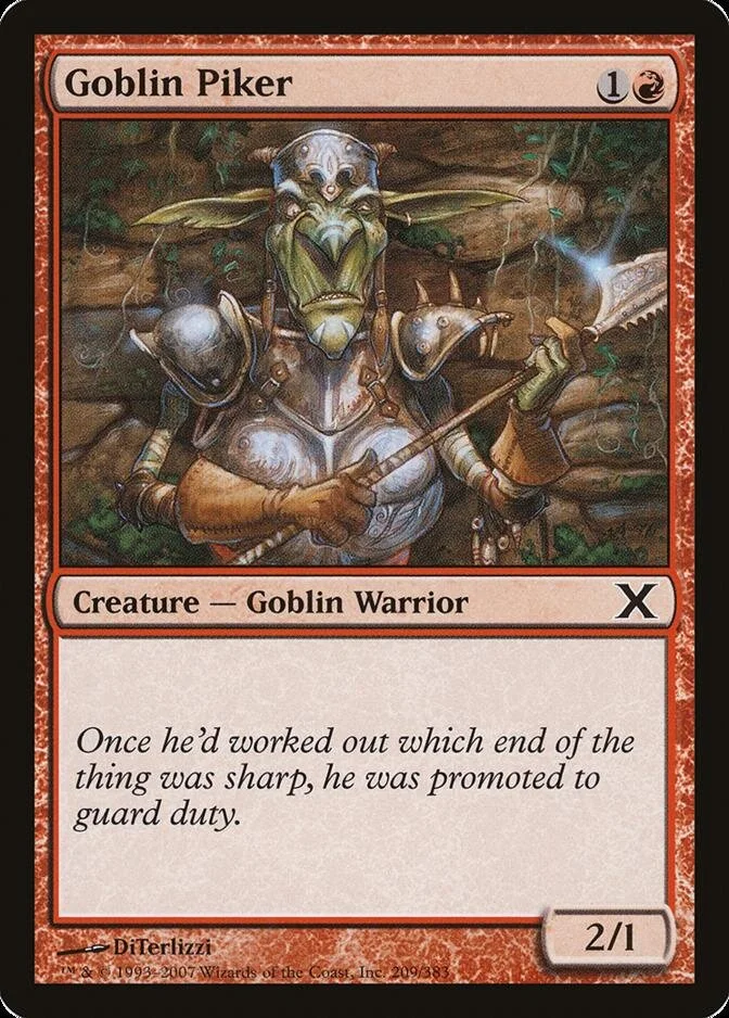 Goblin Piker [10E] (F)