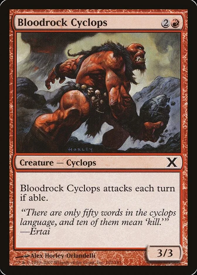 Bloodrock Cyclops [10E] (F)