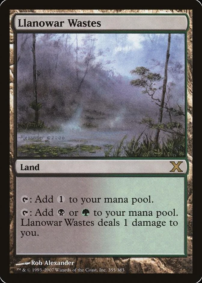 Llanowar Wastes [10E] (F)