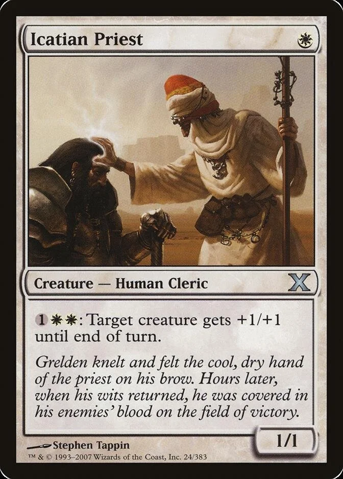 Icatian Priest [10E] (F)