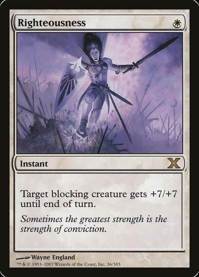 Righteousness [10E] (F)