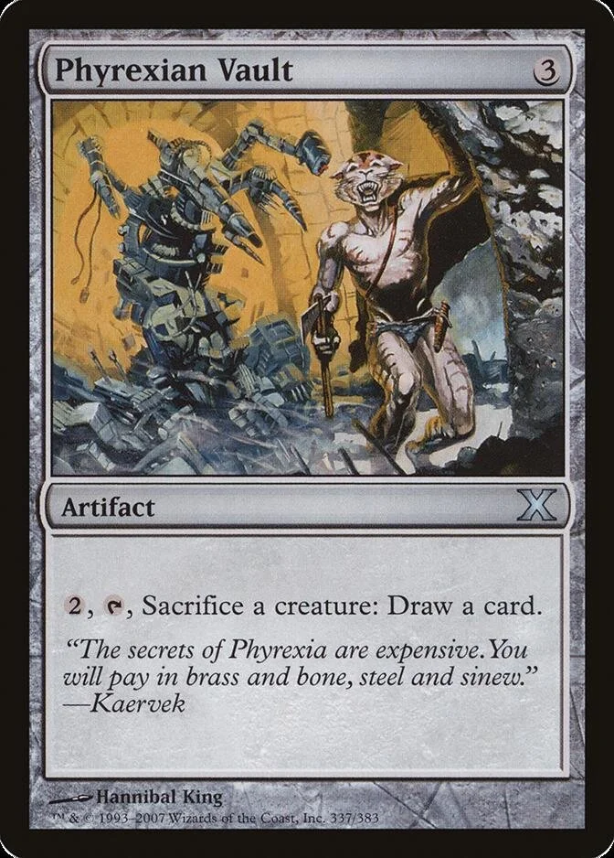 Phyrexian Vault [10E] (F)