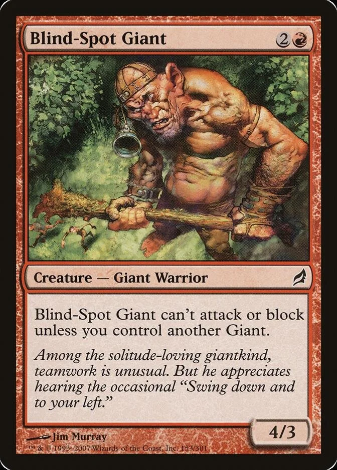 Blind-Spot Giant [LRW] (F)