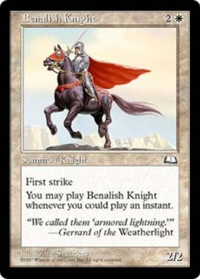 Benalish Knight [WL] (F)