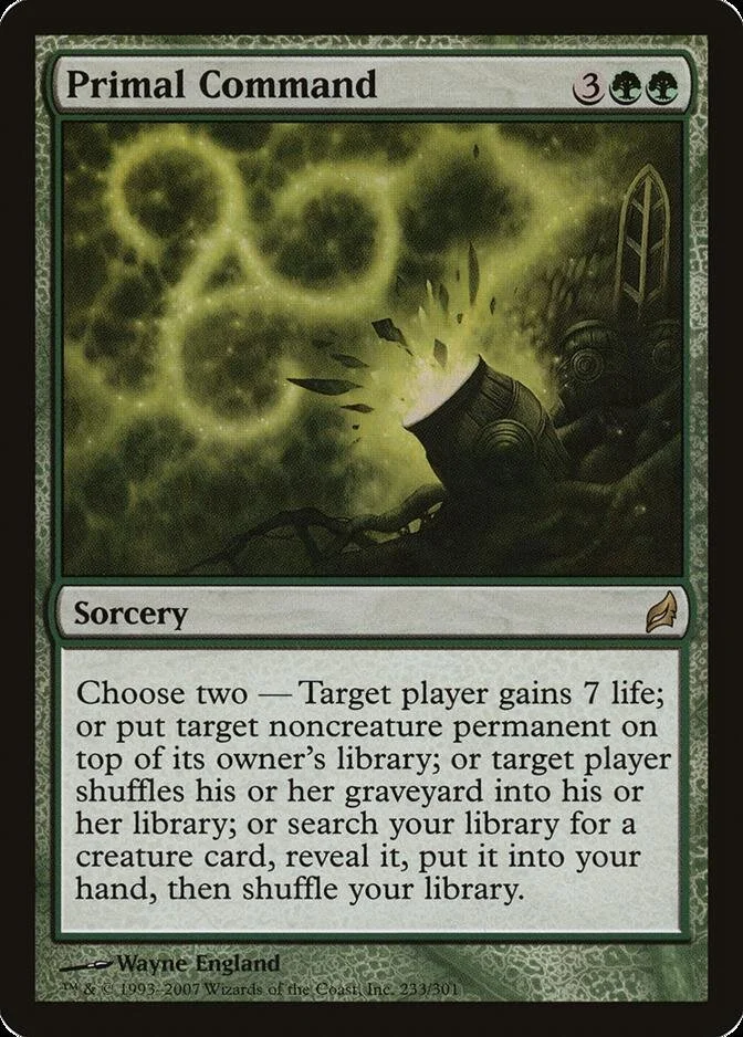 Primal Command [LRW] (F)