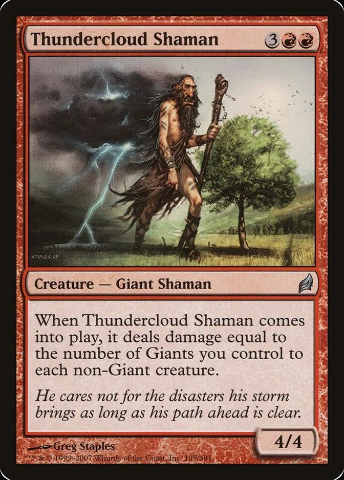 Thundercloud Shaman [LRW] (F)