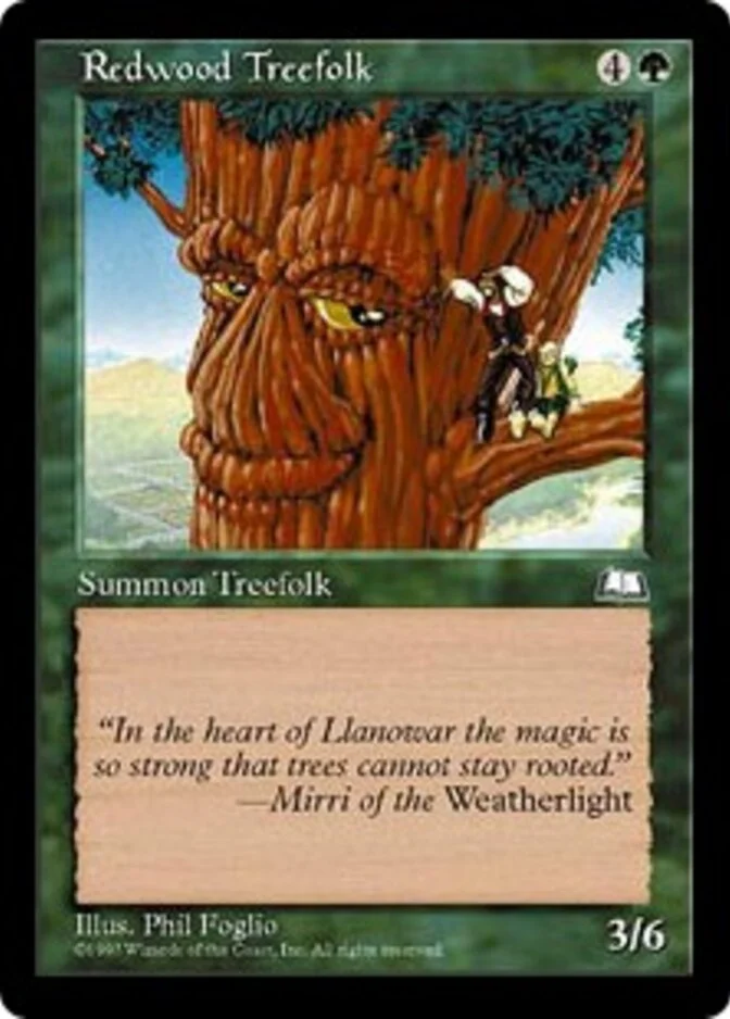 Redwood Treefolk [WL] (F)