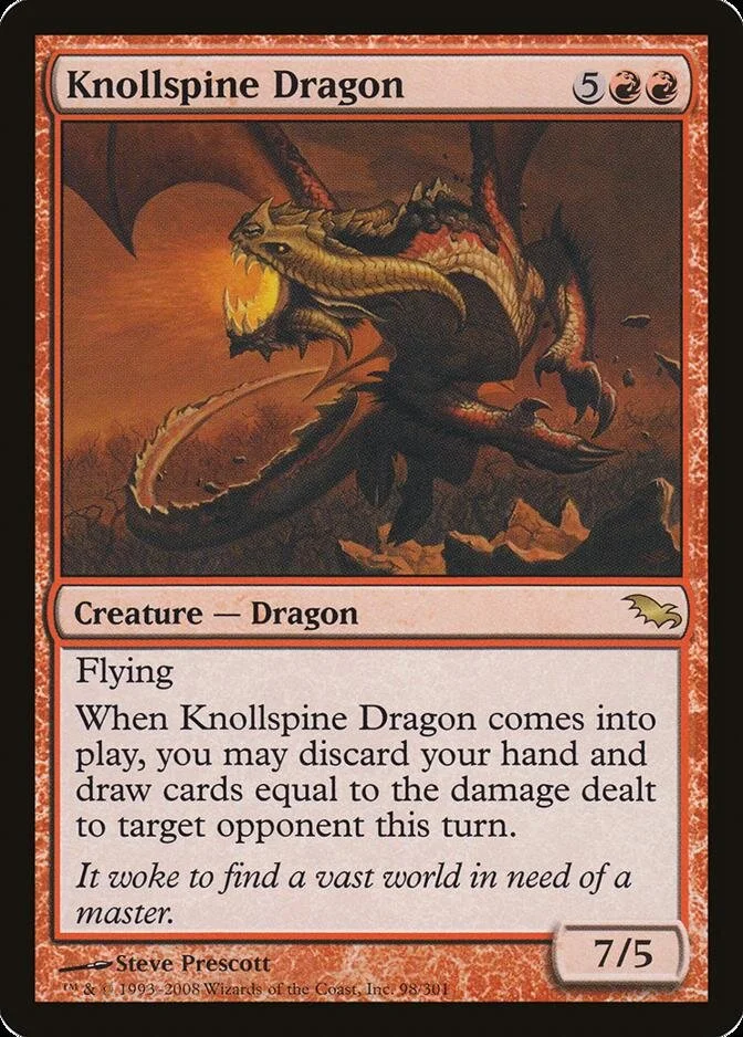 Knollspine Dragon [SHM] (F)