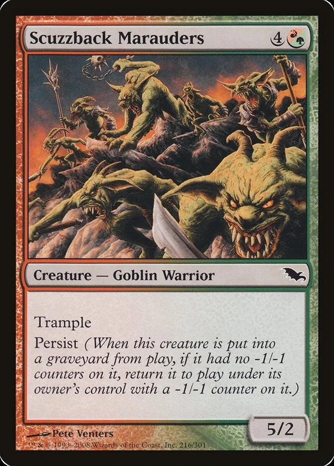 Scuzzback Marauders [SHM] (F)