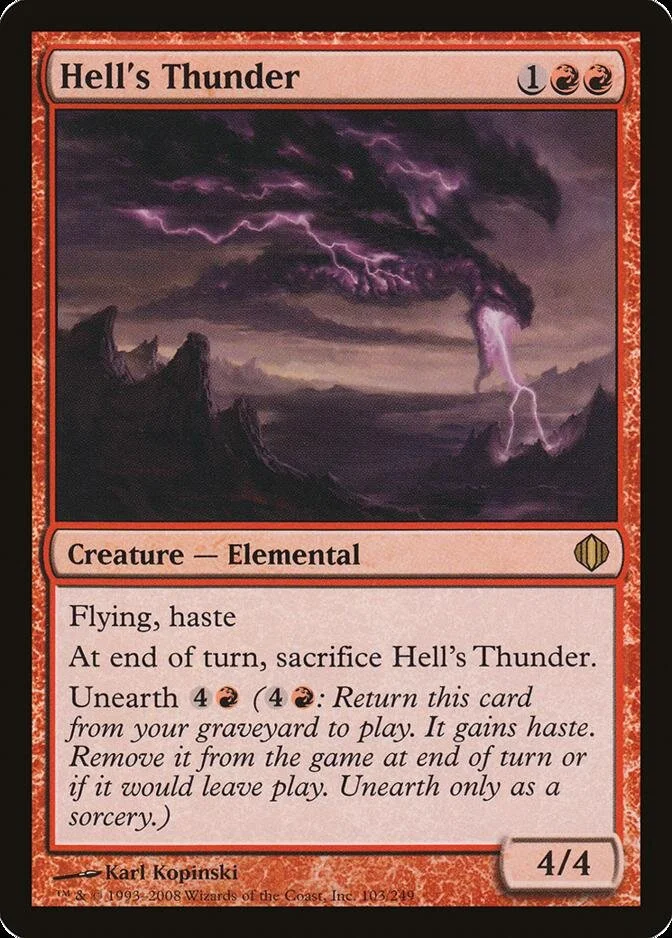 Hell's Thunder [ALA] (F)