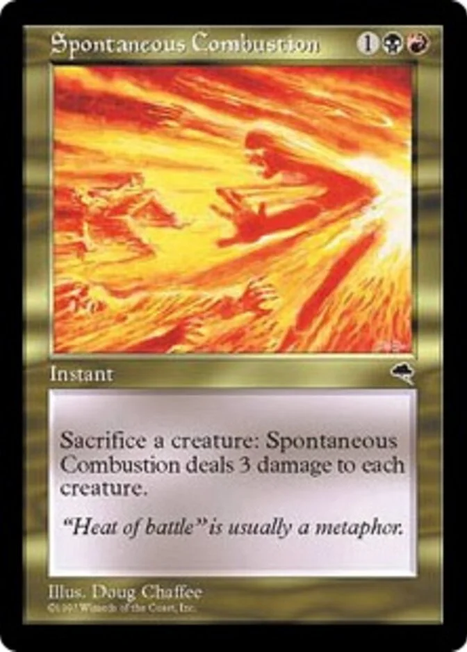 Spontaneous Combustion [TE] (F)