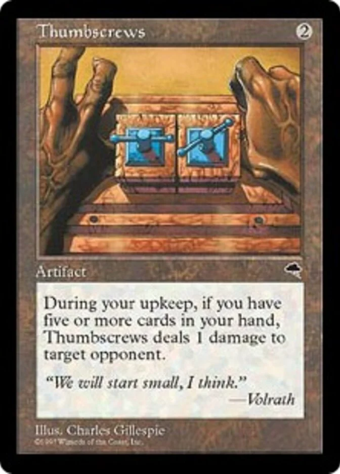 Thumbscrews [TE] (F)