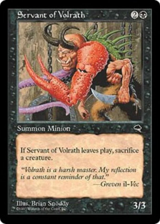 Servant of Volrath [TE] (F)