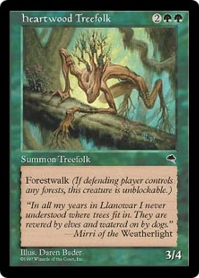 Heartwood Treefolk [TE] (F)