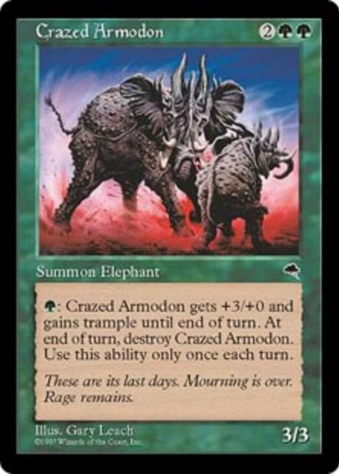Crazed Armodon [TE] (F)