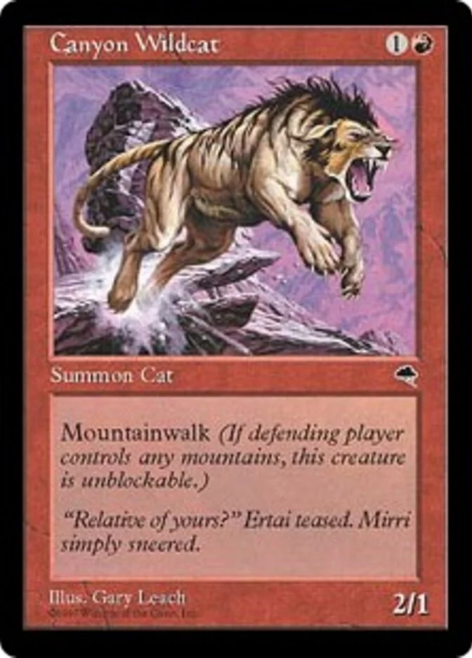 Canyon Wildcat [TE] (F)
