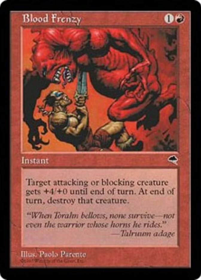Blood Frenzy [TE] (F)
