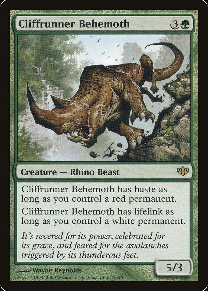 Cliffrunner Behemoth [CON] (F)