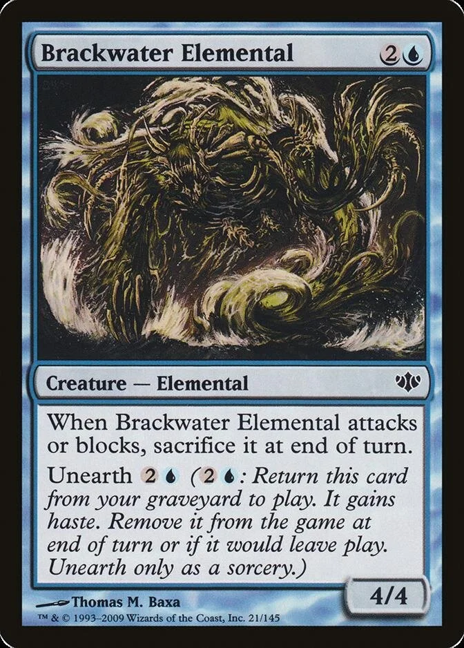 Brackwater Elemental [CON] (F)