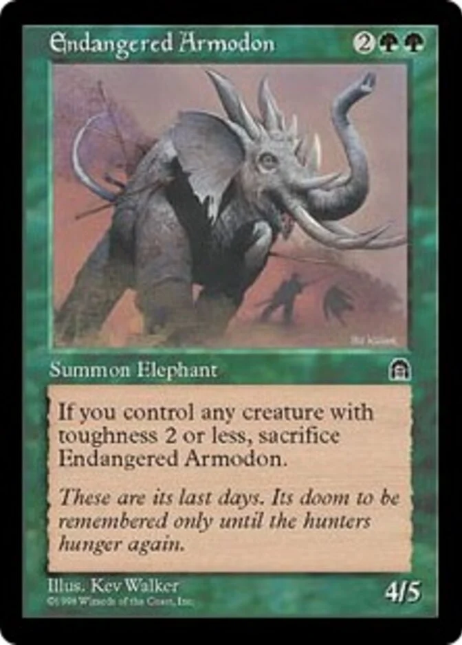 Endangered Armodon [ST] (F)