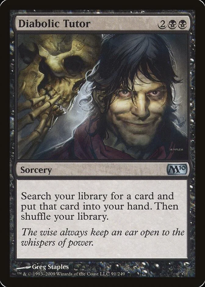 Diabolic Tutor [M10] (F)